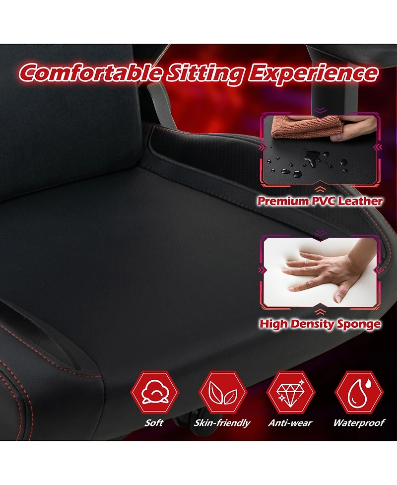 Slickblue High Back Ergonomic Office Chair with Magnetic Headrest Pillow