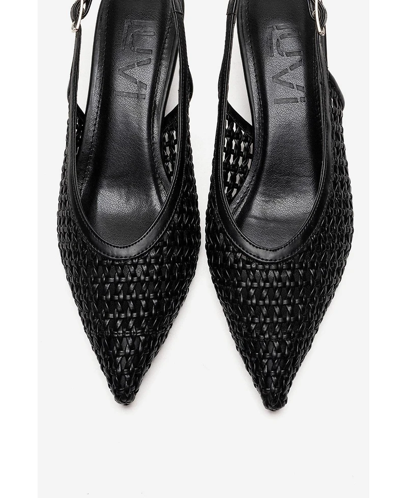 Prologue Shoes Women's Orelis Kitten Heel Pump