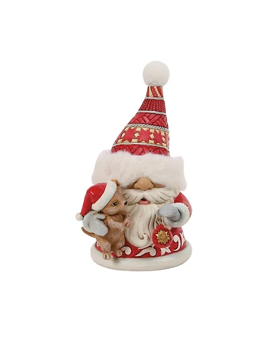 Jim Shore Heartwood Creek Fig Gnome Hugging Cute Puppy