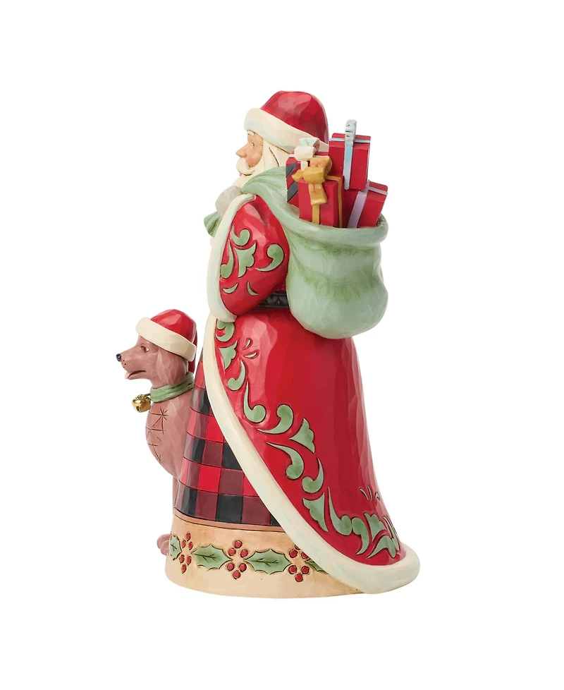 Jim Shore Heartwood Creek Fig Highland Glen Santa