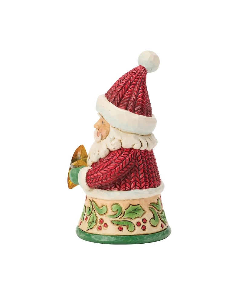 Jim Shore Heartwood Creek Fig Santa with Star