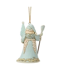 Jim Shore Heartwood Creek Coastal Santa with Sea glass