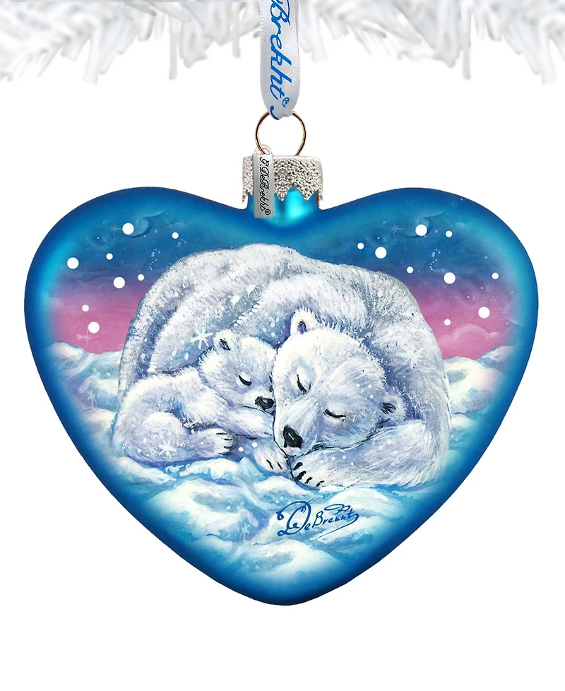 G.DeBrekht Motherly Love Bears Holiday Ornament