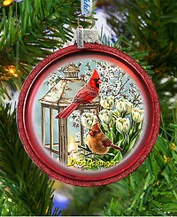 G.DeBrekht Birds Holiday Ornament