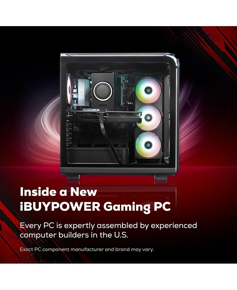 iBUYPOWER Element EXBA7N5601 Gaming Desktop Computer, Amd Ryzen 7 8700F 4.1GHz, 16GB Ram, 1TB Ssd, Nvidia GeForce Rtx 5060 8GB, Windows 11 Home
