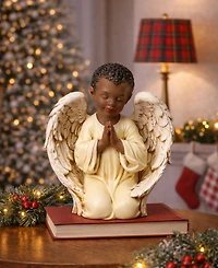 Napco African American Angel Praying Figurine