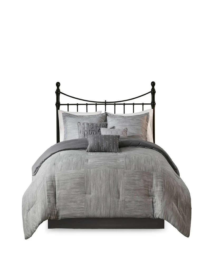 Madison Park Walter Seersucker 7-Pc. Comforter Set