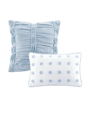Intelligent Design Brooklyn Jacquard Cotton -Pc. Comforter Set