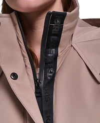 Karl Lagerfeld Paris Women's Zip Up Active Bomber Jacket