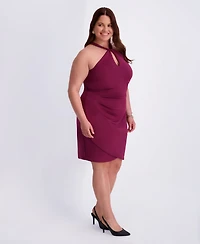 Siena Plus Scuba Crepe Midi Dress
