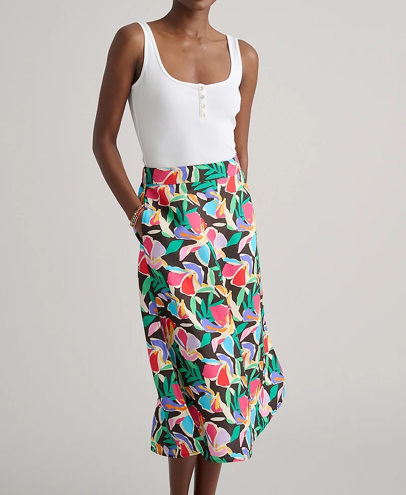 UNTUCKit Women's Linen Blend Pippa Skirt