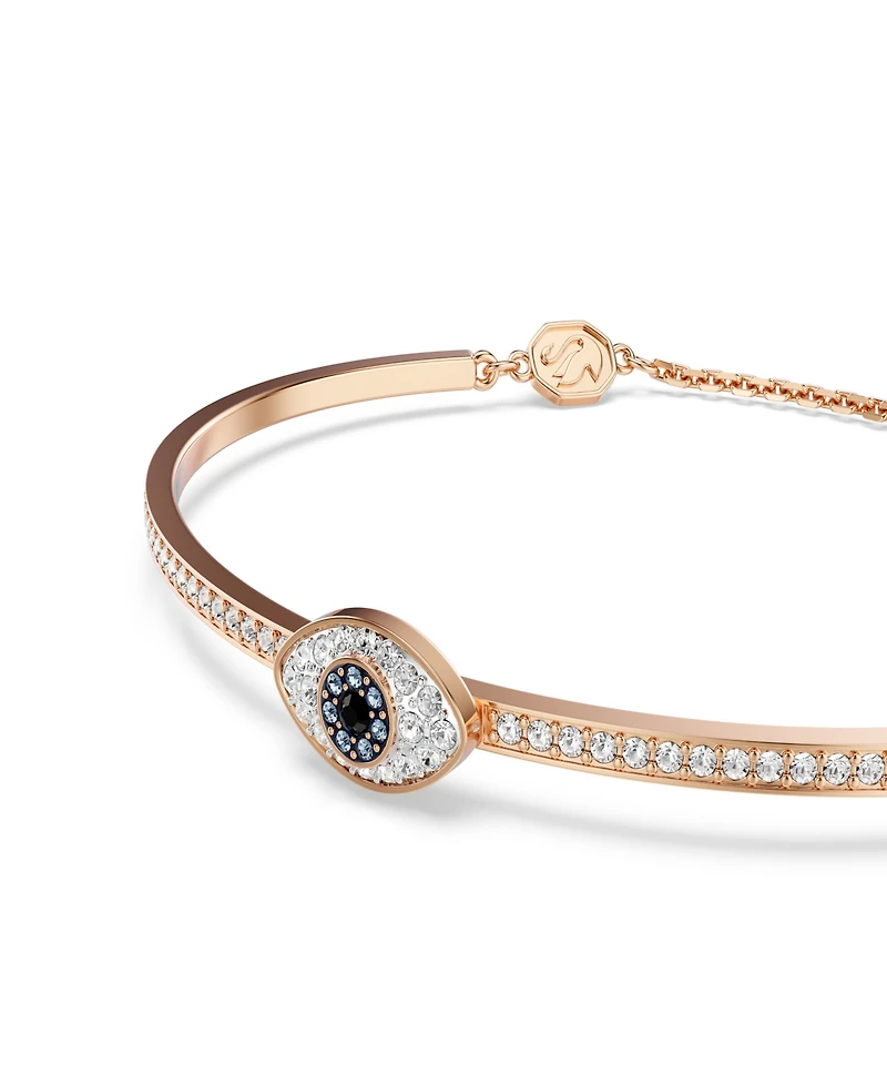 Swarovski Rose Gold-Tone Plated Symbolica Bangle Bracelet