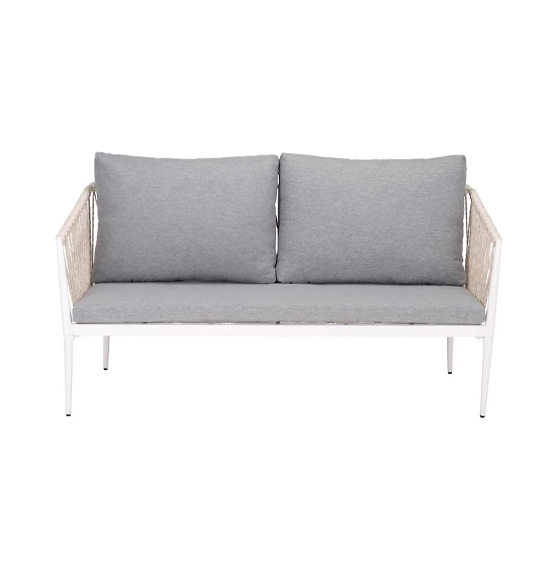 Augusta Home Dante Rope Patio Loveseat