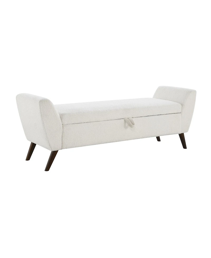 Streamdale Furniture 60" Storage Bench Width Wood Legs