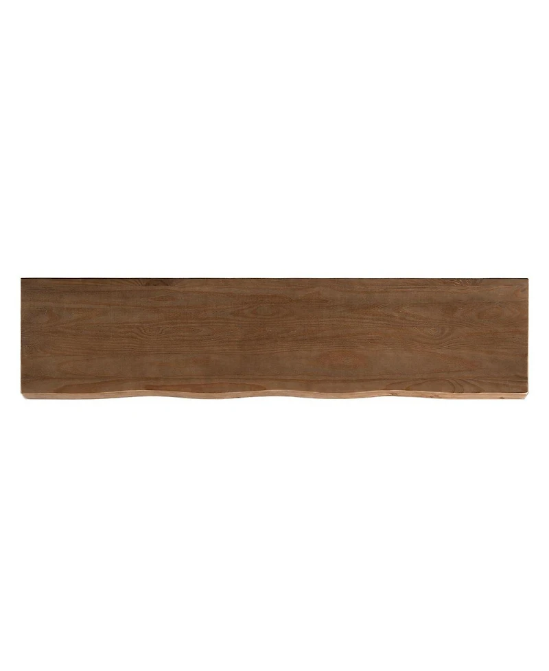 Streamdale Furniture 62.9'' Solid Wood Indoor Dining Bench, Seats 3