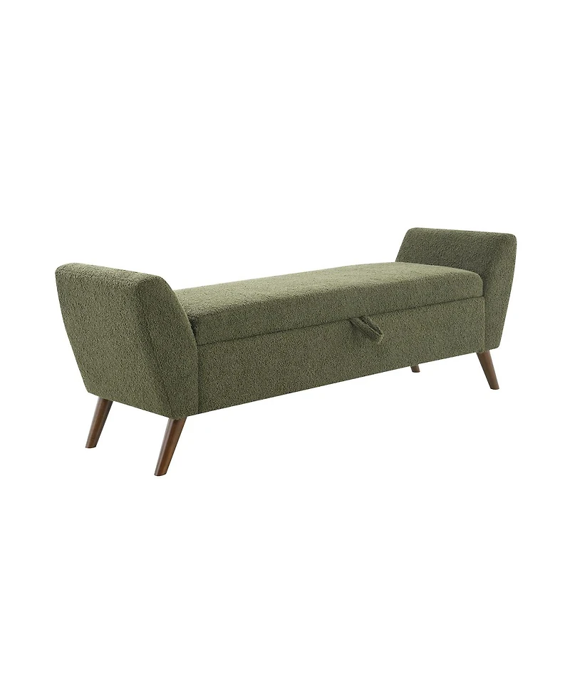 Streamdale Furniture 60" Storage Bench Width Wood Legs