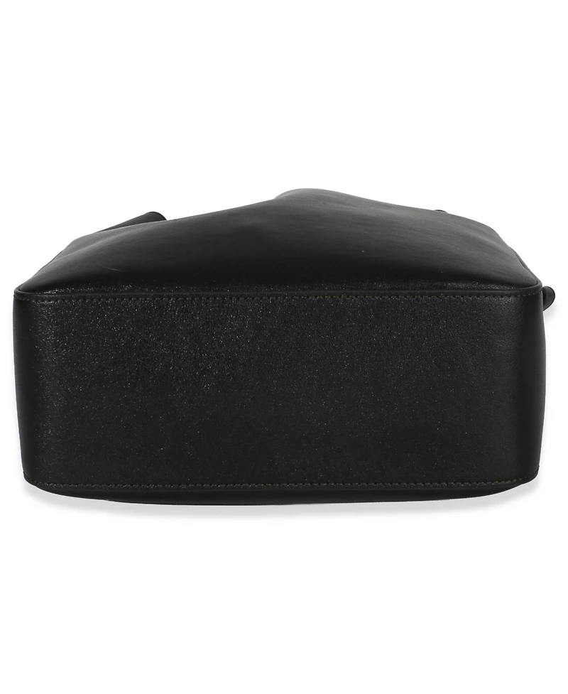 Pre-Owned Saint Laurent Black Calfskin Small Bucket Bag