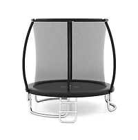 Ruie 8 ft Outdoor Heavy-Duty Recreational Trampoline with Safety Enclosure