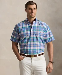 Polo Ralph Lauren Men's Big & Tall Plaid Oxford Shirt
