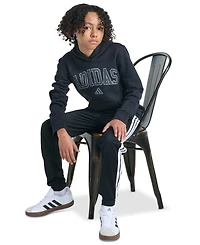 adidas Boys' 8-20 Long-Sleeve Collegiate Arch Pullover Sweatshirt