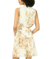Sam & Jess Women's Sleeveless Tiered Ruffle Dress