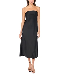 Msk Women's Strapless Midi Dress