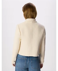 Whistles Women's Cropped Boucle Jacket