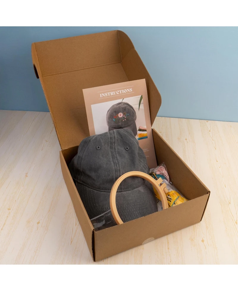 John Bead Hat Embroidered Diy Kit for Beginners