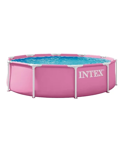 Intex 28295EP 10' x 30" Metal Frame Round Above Ground Swimming Pool - Pool Only
