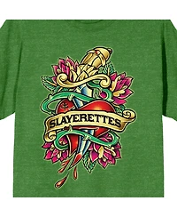 Buffy The Vampire Slayer Men's Heather Short Sleeve Tee