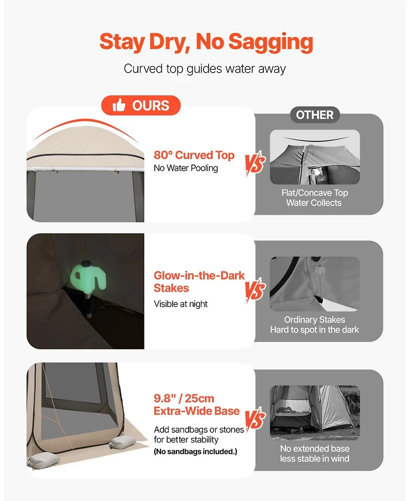 Cozito Screen House Tent