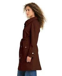 Kate Spade New York Women's Funnel Neck Trench Coat