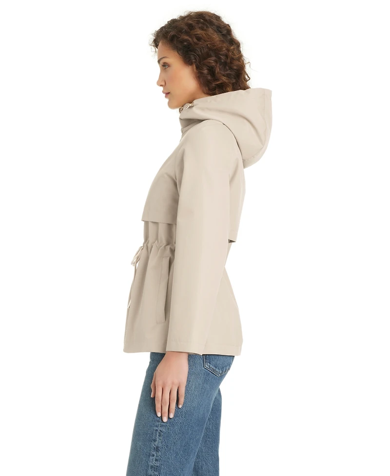 Kate Spade New York Women's Short Zip Up Anorak Coat