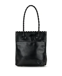 Patricia Nash Charline Cavo Tooled Applique Leather Small Tote Handbag