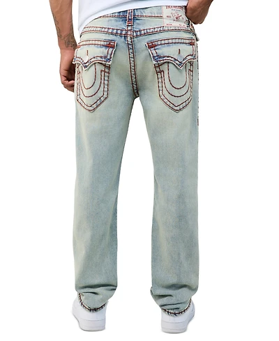 True Religion Men's Rocco Skinny Super T Flap Jeans