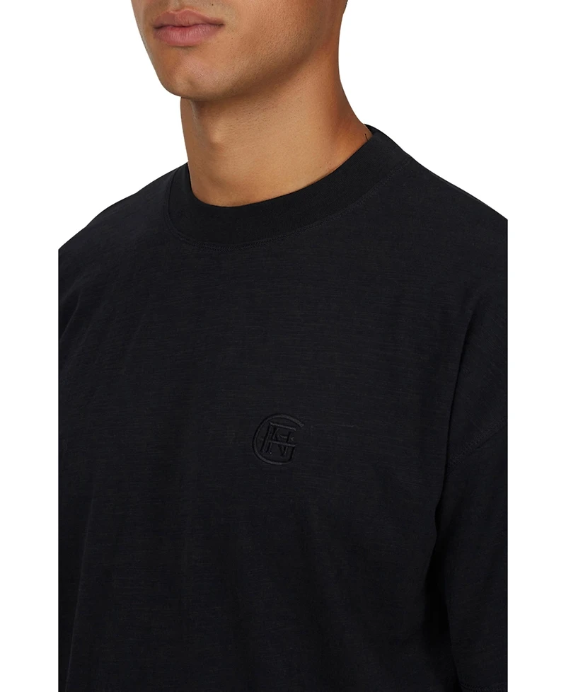 Good For Nothing Men's Emblem Tonal Relaxed Slub T-shirt
