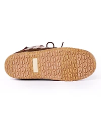 Minnetonka Women's Torrey Lace-up Slipper Booties
