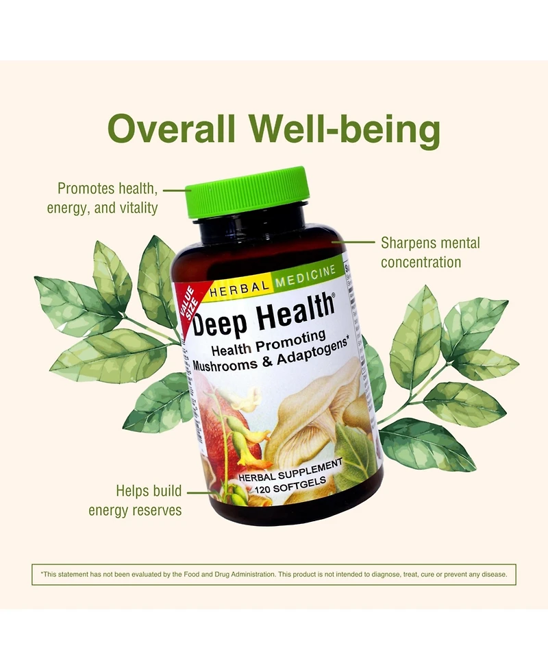 Deep Health 120 Ct. Herbs Etc