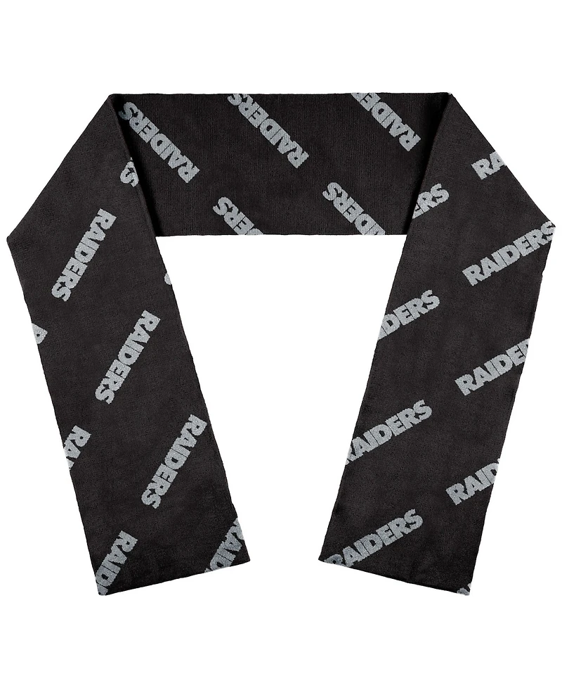 Wear by Erin Andrews Las Vegas Raiders Team Wordmark Scarf