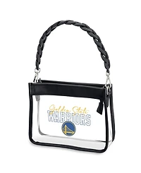 Wear by Erin Andrews Golden State Warriors Plastic Chain Mini Crossbody Bag