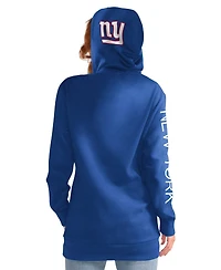 G-iii 4Her by Carl Banks Women's Royal New York Giants Extra Inning Pullover Hoodie