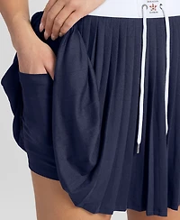 Wear by Erin Andrews Women's Navy Houston Astros Pleated Skort