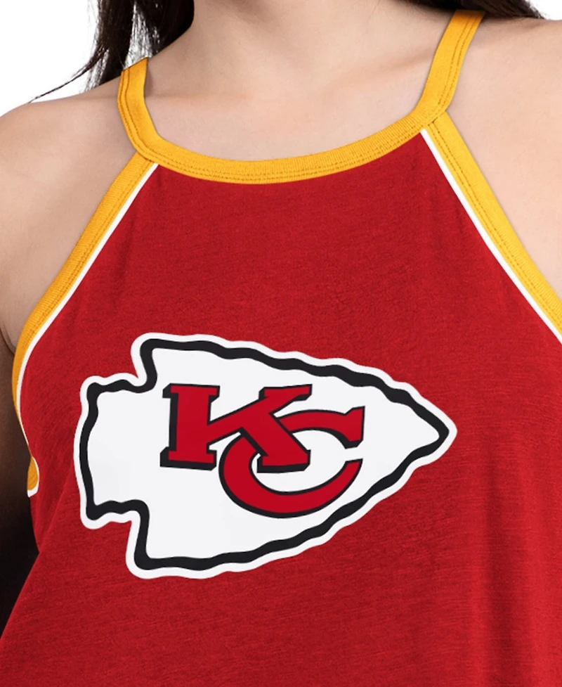 G-iii 4Her by Carl Banks Women's Kansas City Chiefs Redemption Win Slub Tank Top