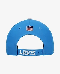 New Era Big Boys and Girls Blue/Silver Detroit Lions 2026 Nfl Draft Pre-Curved 9FIFTY Snapback Hat