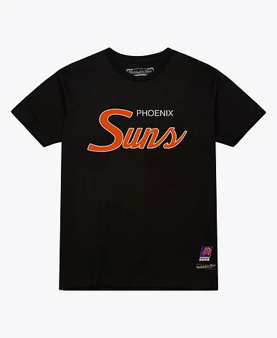 Mitchell & Ness Men's Black Phoenix Suns Vintage Wordmark T-Shirt