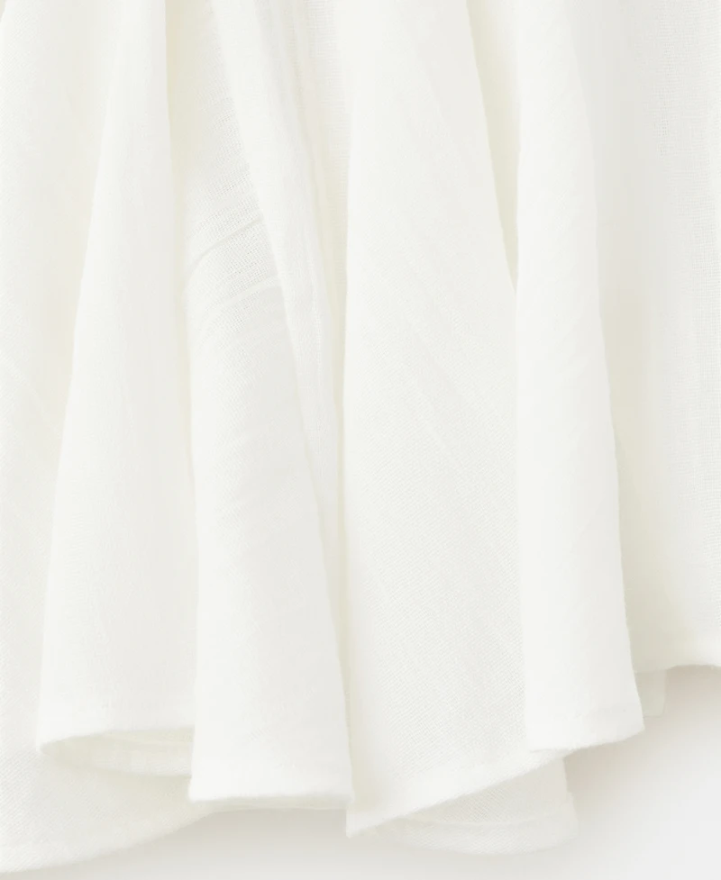 Mango Women's Ruffled Short Skirt