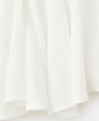Mango Women's Ruffled Short Skirt