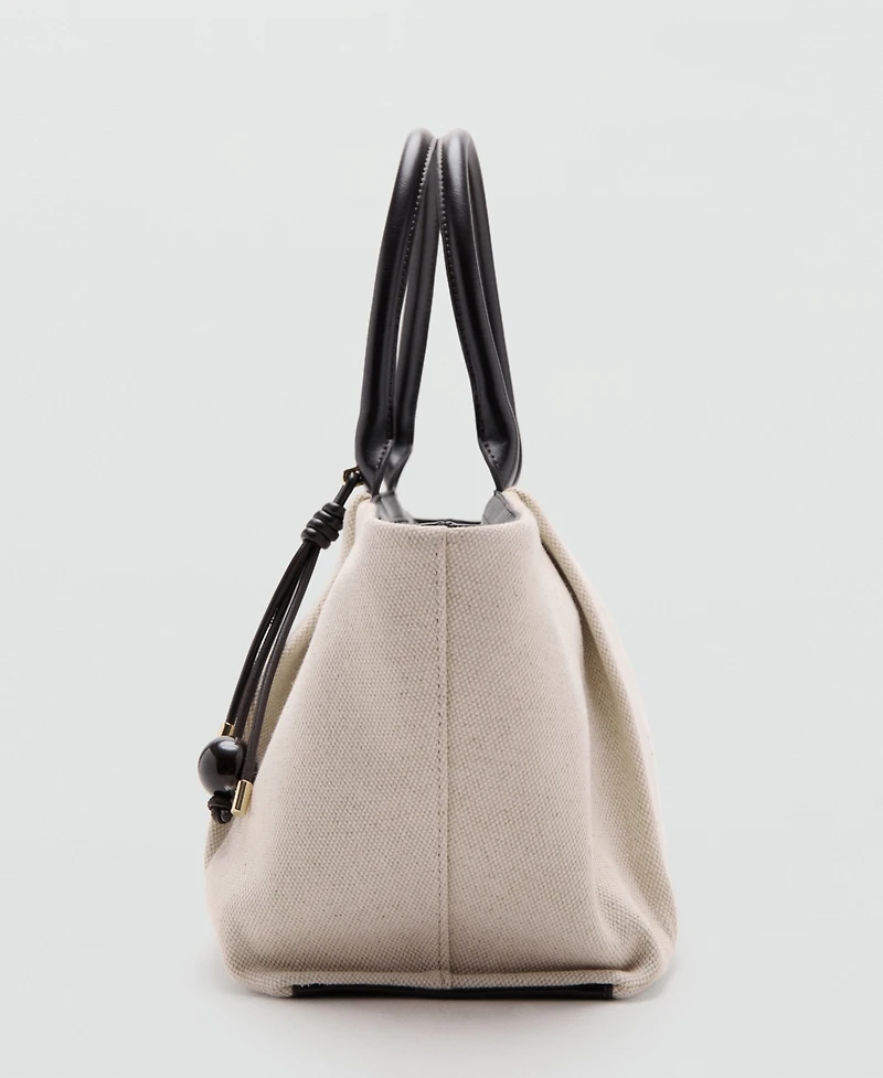 Mango Women's Canvas Tote Bag