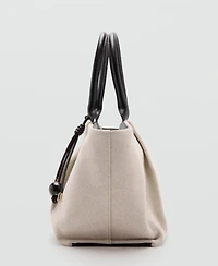Mango Women's Canvas Tote Bag