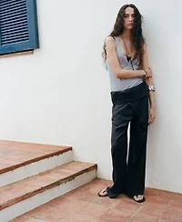 Mango Women's 100% Lyocell Pants
